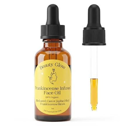 Frankincense Resin Infused Organic Black Seed, Castor & Jojoba Oils for Face Anti-Aging Miracle F... | Amazon (US)