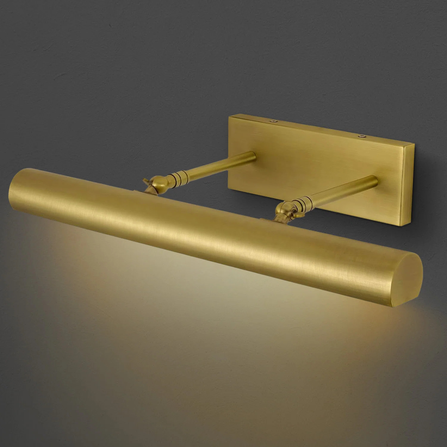 3-Light 18" Dimmable Hardwired Dimmable Wall Mounted Picture Light | Wayfair North America