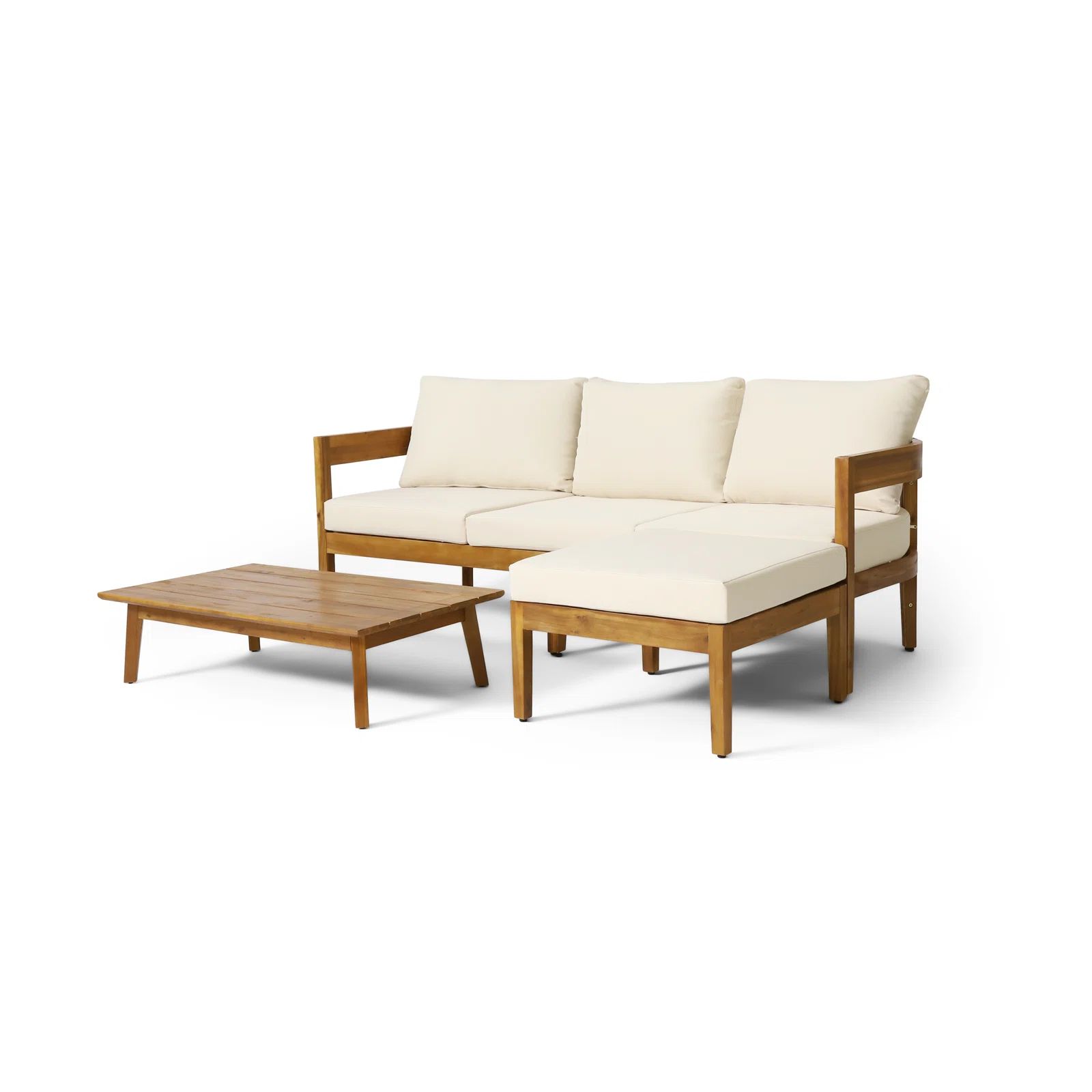 Deamonte 3 - Person Outdoor Seating Group with Cushions | Wayfair North America
