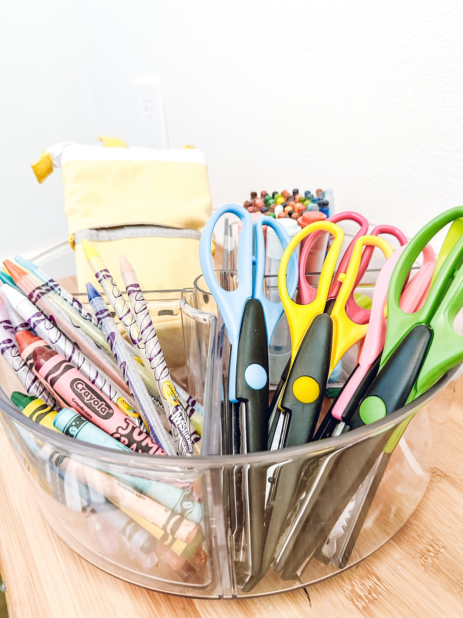 Arts + Crafts organization ✨IDESIGN Linus 9” Turntable. The Home Edit Turntable. Target Acme Kids Scissors Soft Handle Blunt 5" STST Blades/Assorted.

#LTKhome #LTKkids #LTKfamily