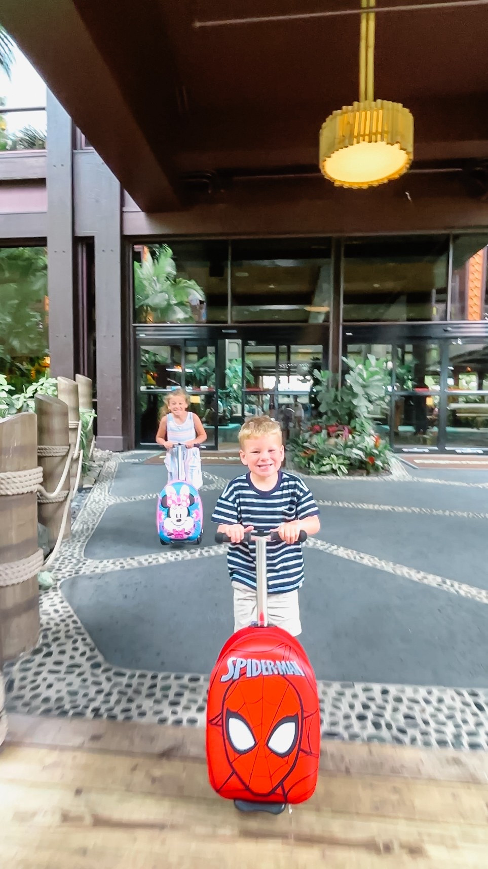 The kid’s travel essential I will no longer be able to live without!

These scooter suitcases were perfect to bring along on our most recent trip for my 4 and 6 year old so I didn’t need to bring a stroller.

Not only did they make navigating the airport easier but when my kids had energy to burn we would take it around the cruise ship and resort. 

10/10 would make this a travel essential for kids 4-8! 

#LTKKids #LTKTravel #LTKFamily