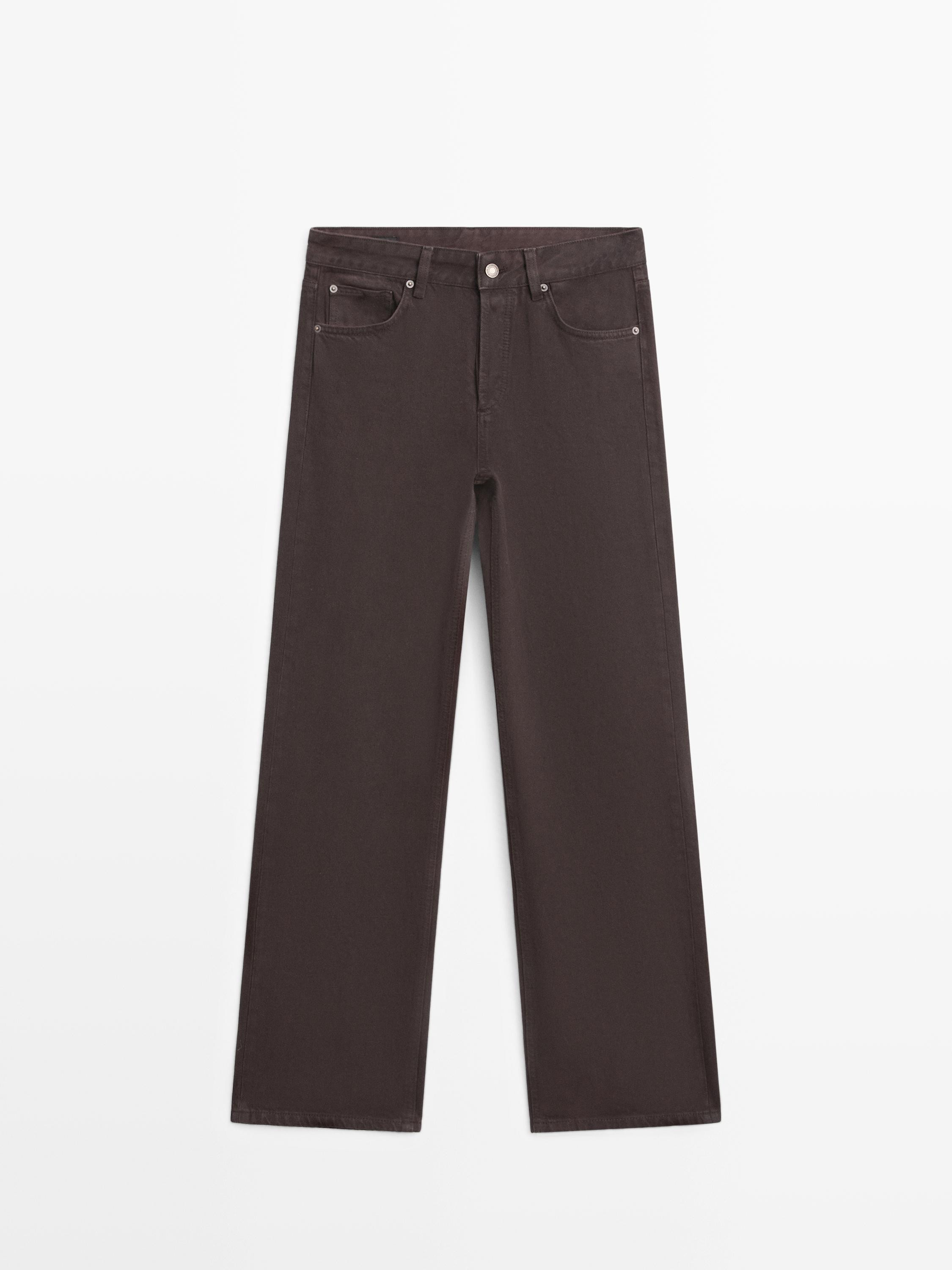 Wide-leg jeans | Massimo Dutti UK