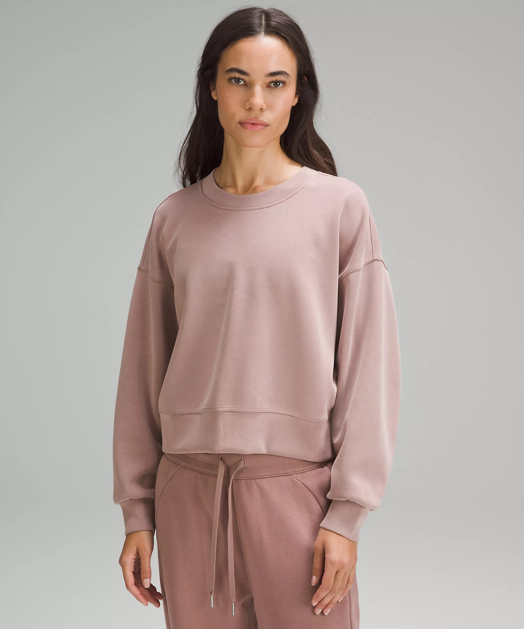 Softstreme Perfectly Oversized Cropped Crew | Lululemon (US)