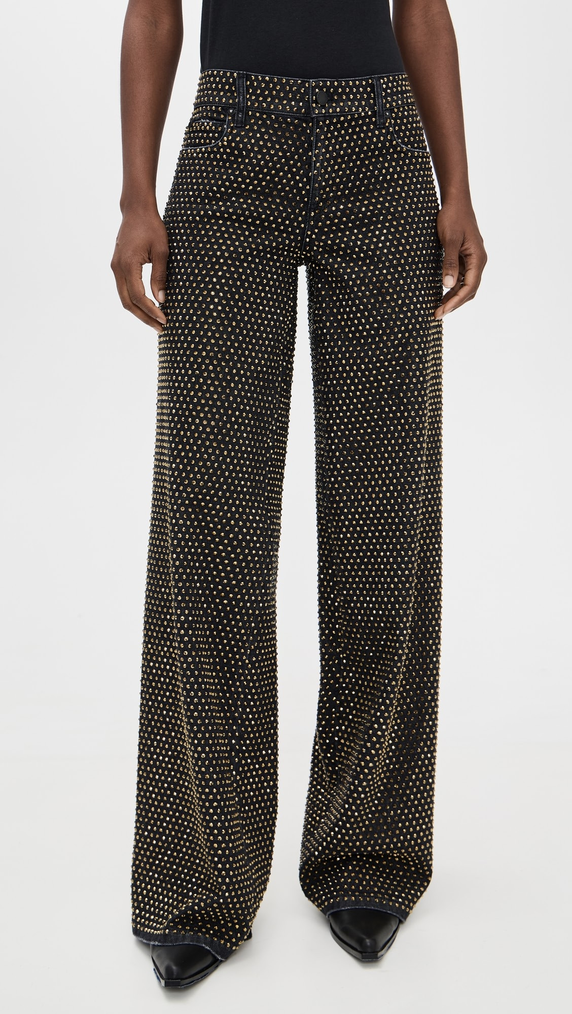 Amazing Low Rise Embellished Baggy Jeans | Shopbop