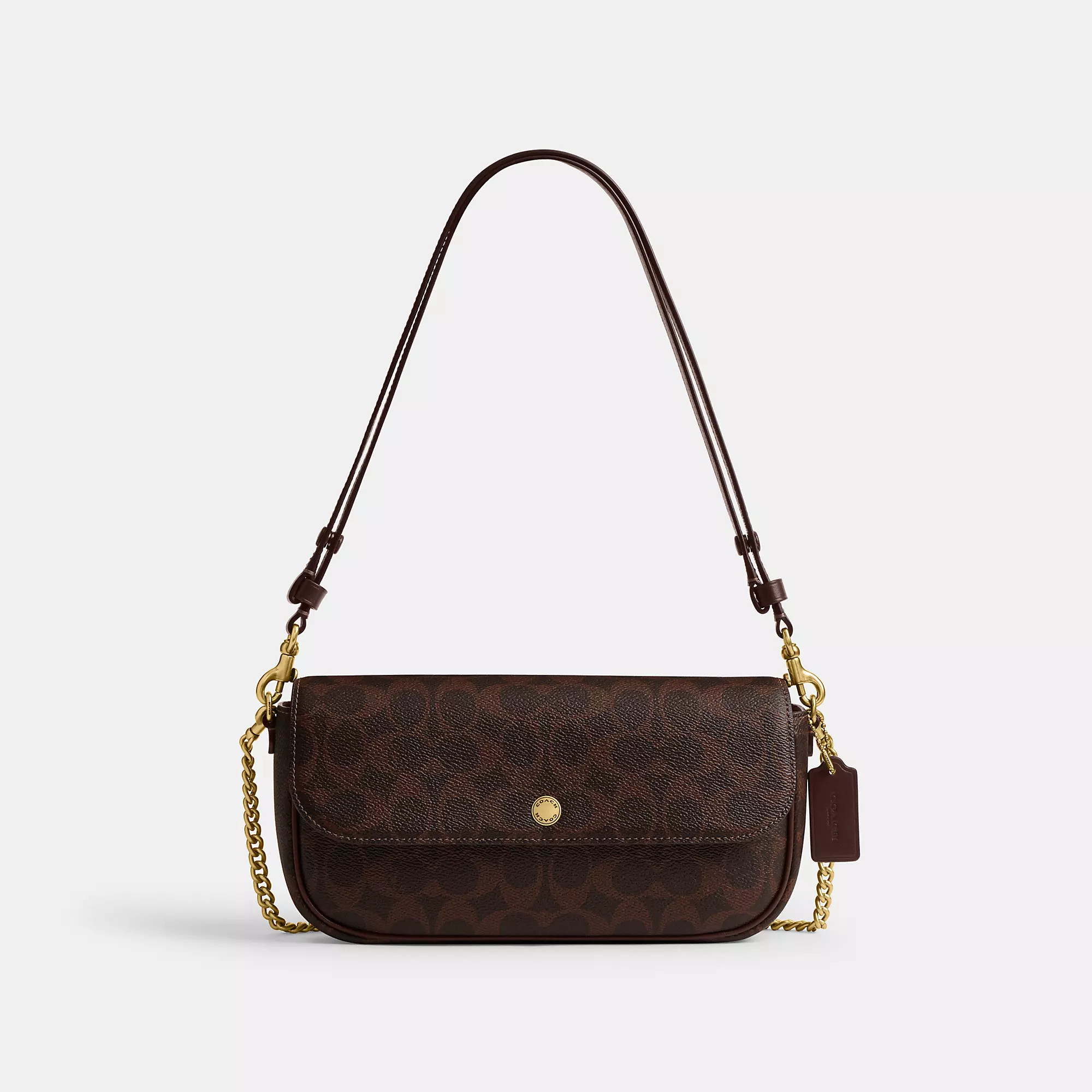 Brook Flap Chain Bag In Signature Canvas | Coach (US)