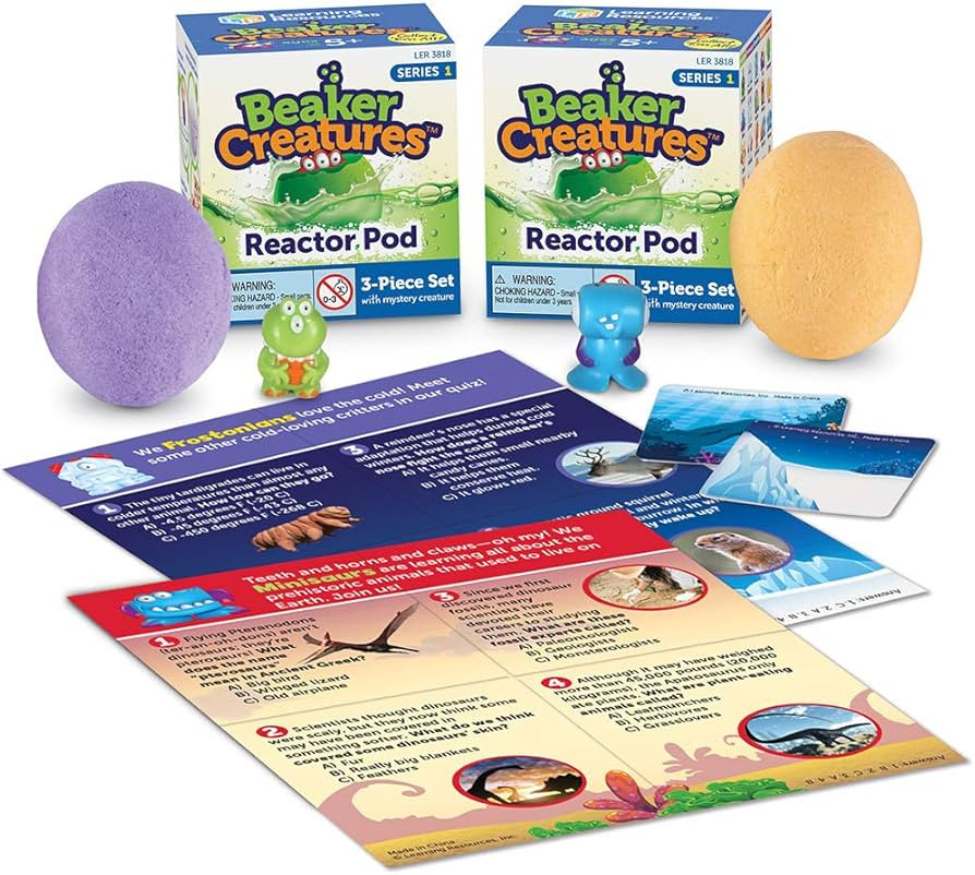 Learning Resources Beaker Creatures Reactor Pod, Homeschool, STEM Toys, Science and Experiments f... | Amazon (US)