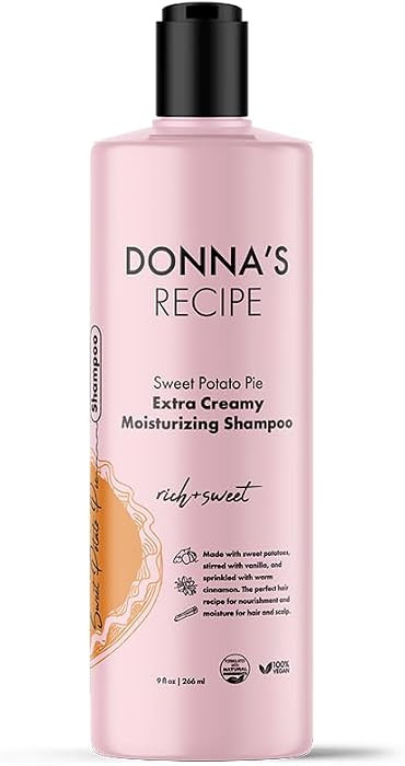 Donna's Recipe by Tabitha Brown | Sweet Potato Pie Extra Creamy Moisturizing Shampoo – Sulfate-... | Amazon (US)