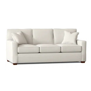 Wayfair Custom Upholstery™ Sonny 91" Recessed Arm Sofa with Reversible Cushions | Birch Lane | Wayfair North America