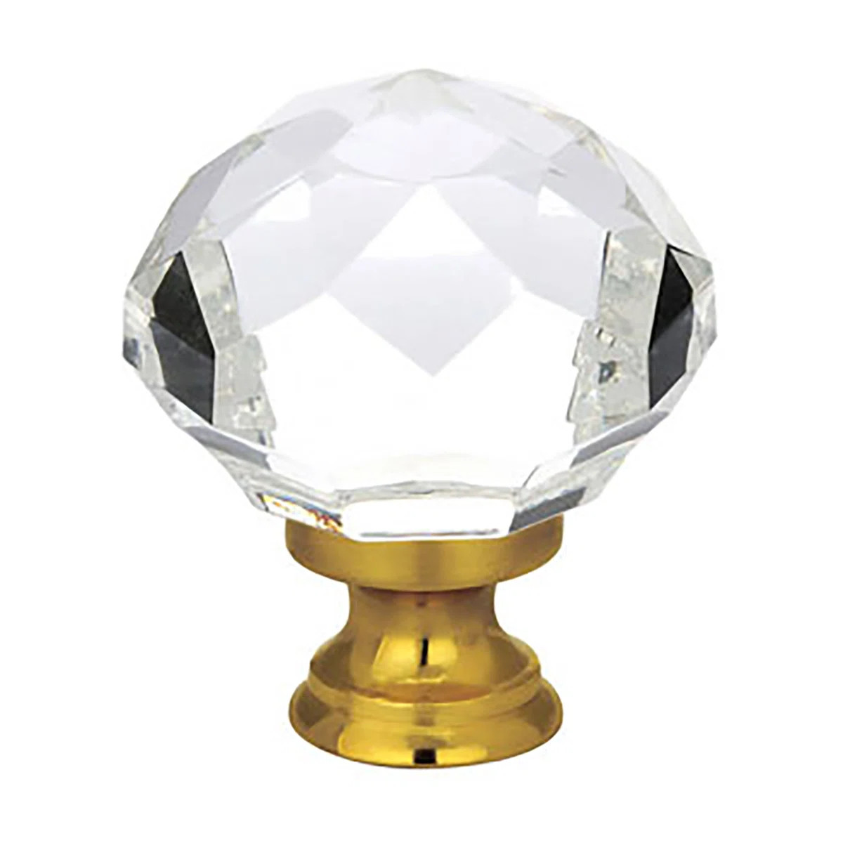 Emtek Diamond Glass Cabinet Knob | Wayfair North America