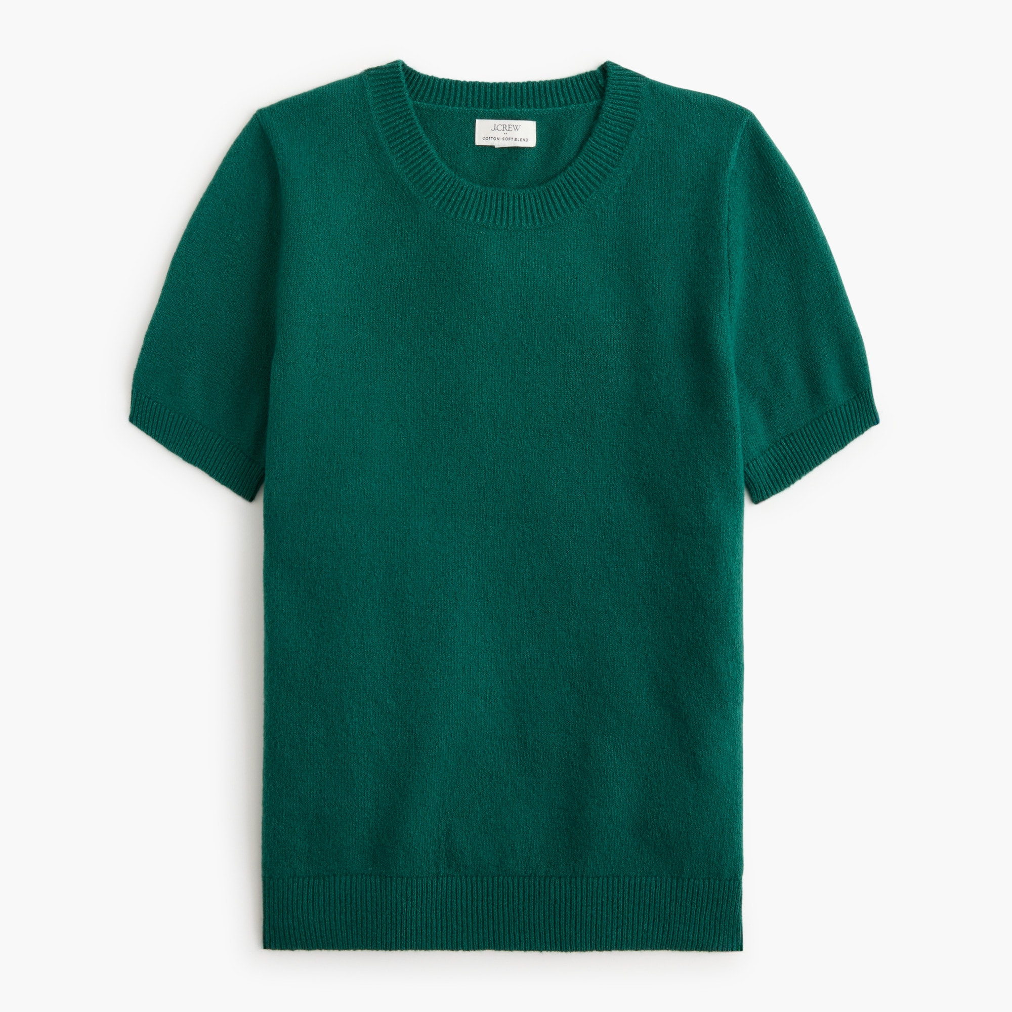 Short-sleeve sweater in cotton-soft blend | J.Crew Factory
