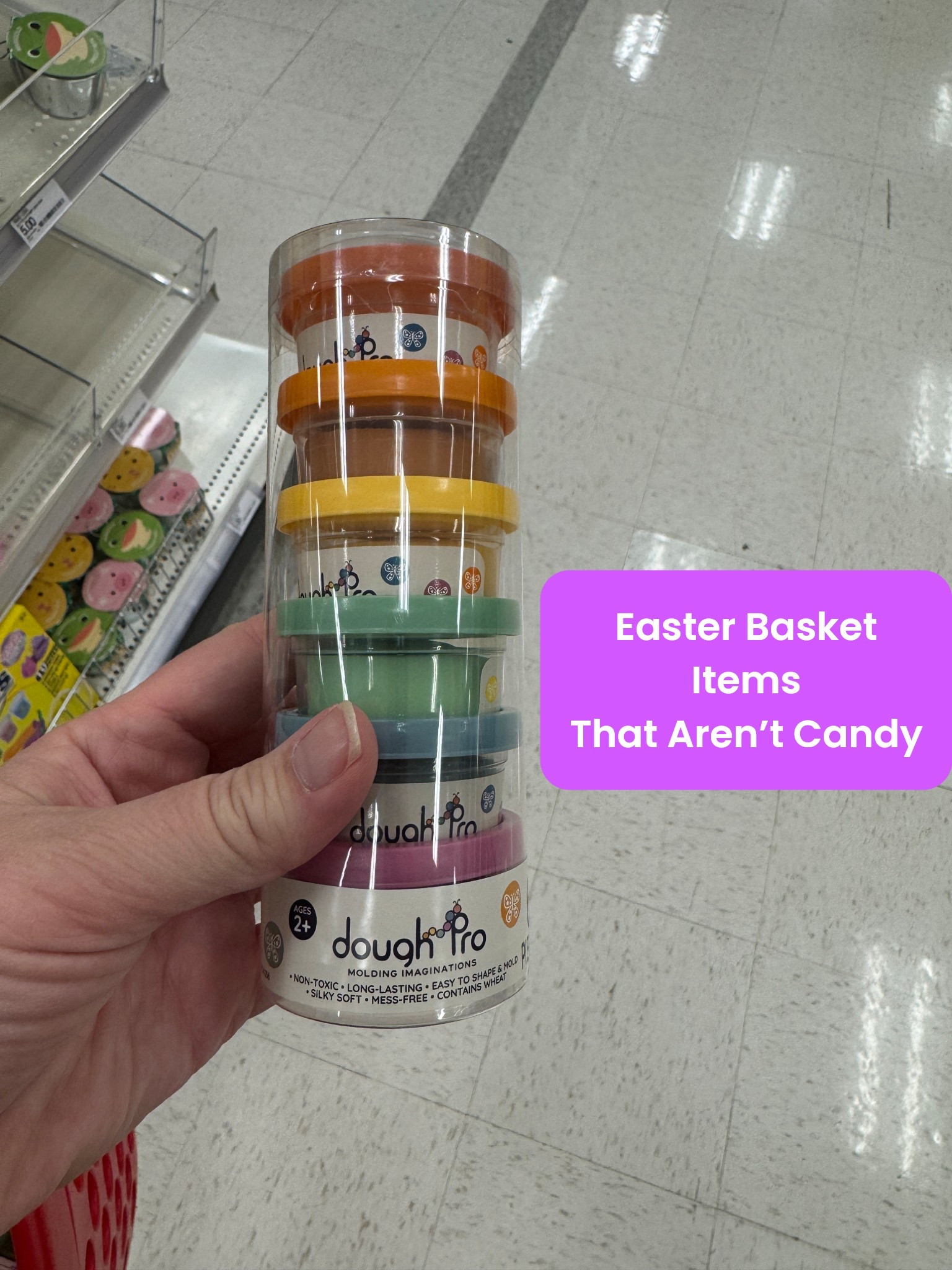 These dough pro containers are perfect for an Easter basket and can be taken on the go! They’re small enough to fit inside a restaurant or diaper bag  

#LTKKids #LTKmomlife
