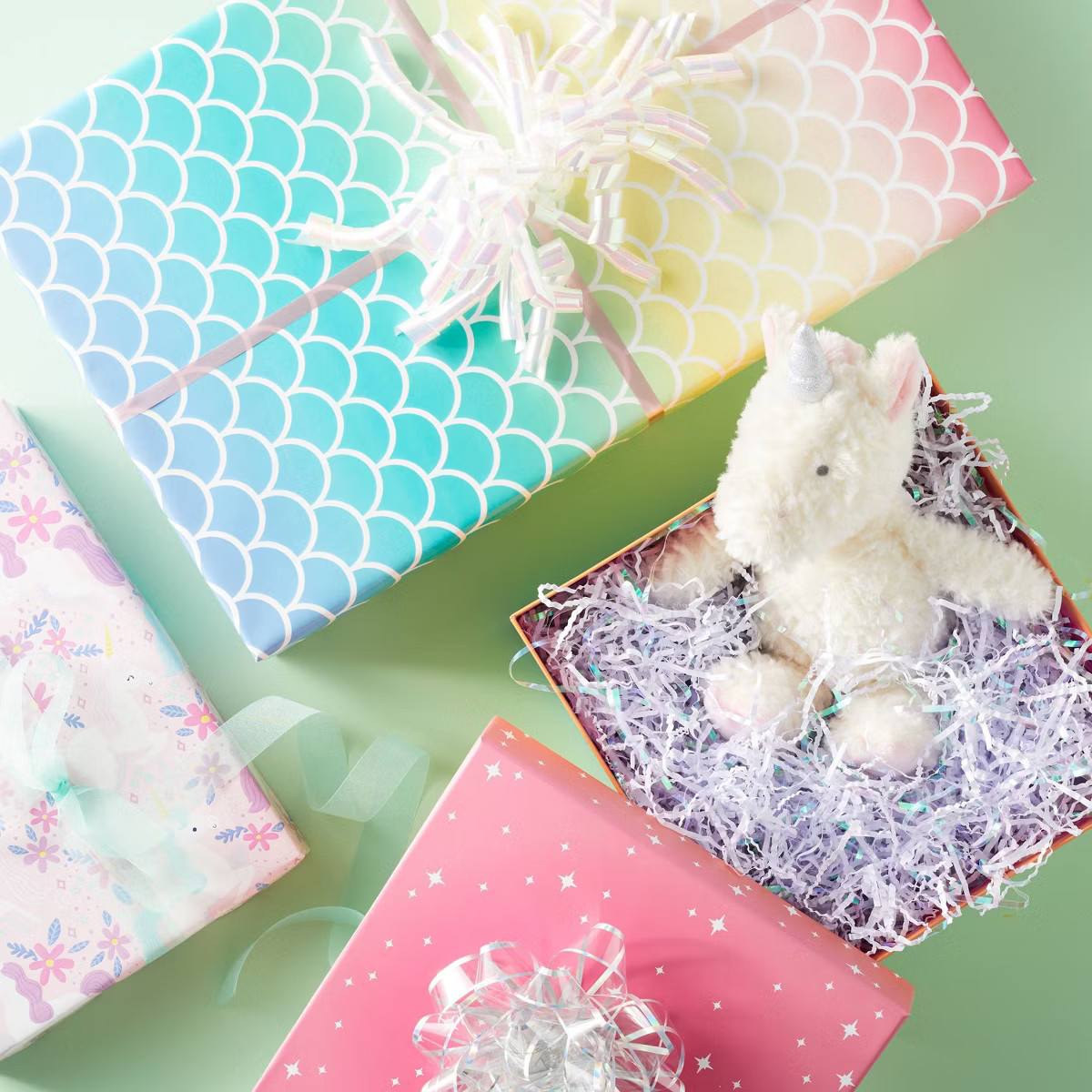 1.5oz Easter Girls Bday White Shred - Spritz™ | Target