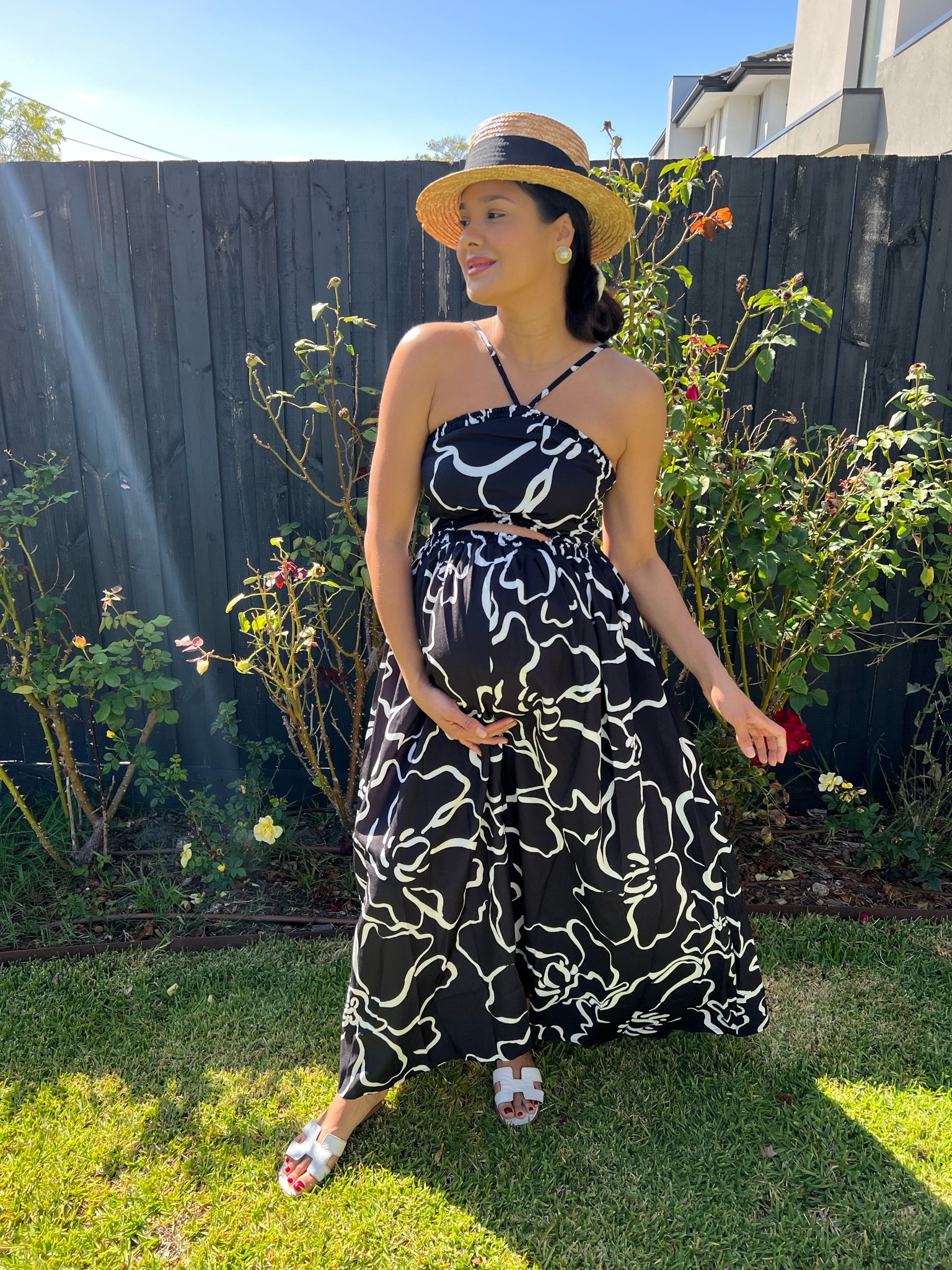 Petal and Pup Black and White Maxi - Pregnancy Friendly 🥰🙌🏾

#LTKFind #LTKbump #LTKaustralia