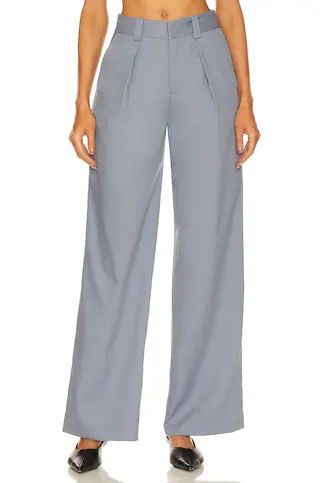 Song of Style Lisette Trouser in Dove Blue from Revolve.com | Revolve Clothing (Global)