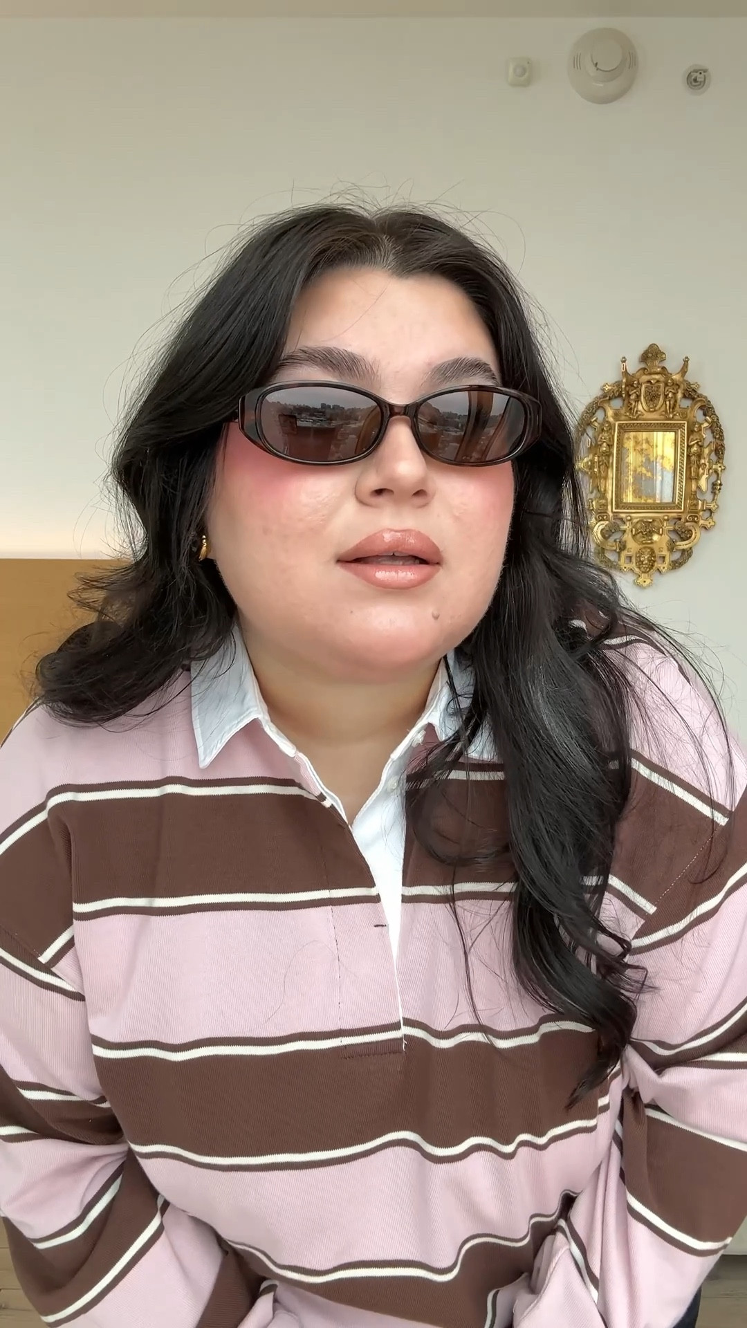 sunglasses try on approved for big cheeks 😌🤏🏻

#LTKPlusSize #LTKootd
