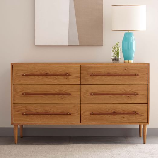 Benson 6-Drawer Dresser - Natural Oak | West Elm (US)