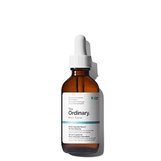 The Ordinary Multi-Peptide Serum for Hair Density, Peptide-Powered Formula for Thicker, Fuller Lo... | Amazon (US)