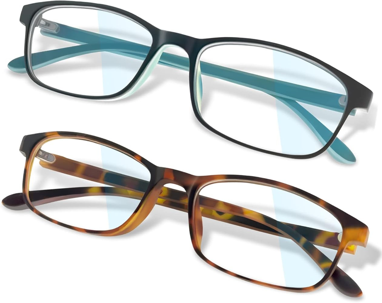 JEERO Blue Light Blocking Glasses - Lightweight Frame Computer Glasses, Anti Eyestrain & UV Glare... | Amazon (US)