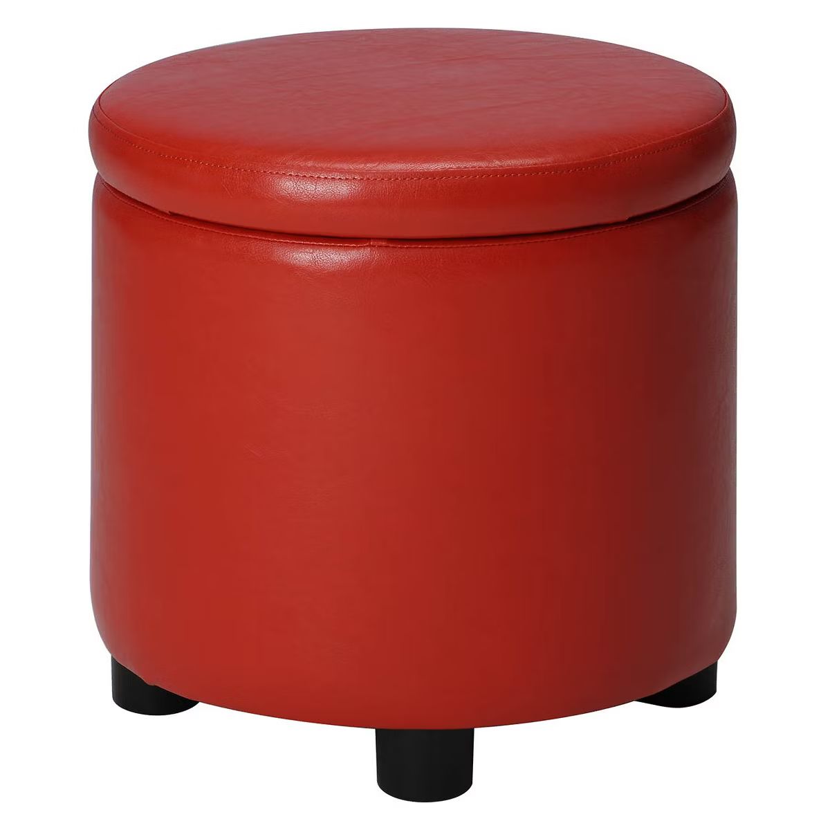 Designs4Comfort Round Accent Storage Ottoman - Breighton Home | Target