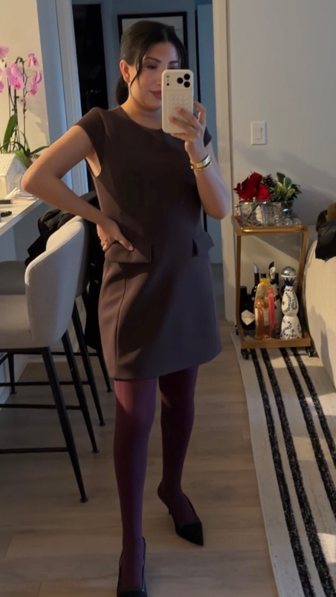 Engagement party guest outfit 