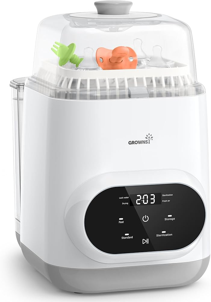 Grownsy EaseClean Bottle Washer Pro | All-in-One Bottle Washer and Sterilizer and Dryer | Baby Bo... | Amazon (US)