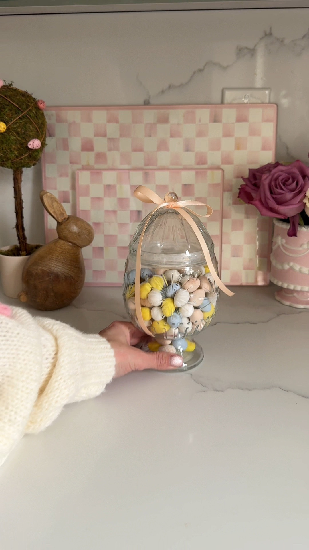 $5 Easter jars! Perfect for counter top decor or stuffing with gifts for Easter! 

#LTKHome #LTKSeasonal #LTKmomlife