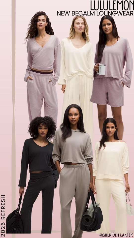 Lululemon just dropped their most comfy cozy fabric thus far! THE NEW “BeCALM” line is perfect for those who love to lounge! 

#LTKmomlife #LTKgrwm #LTKootd