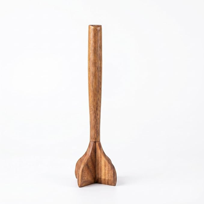 Acacia Wooden Meat Chopper for Ground Beef, Heat-Resistant Non-Scratch wood meat masher for Hambu... | Amazon (US)