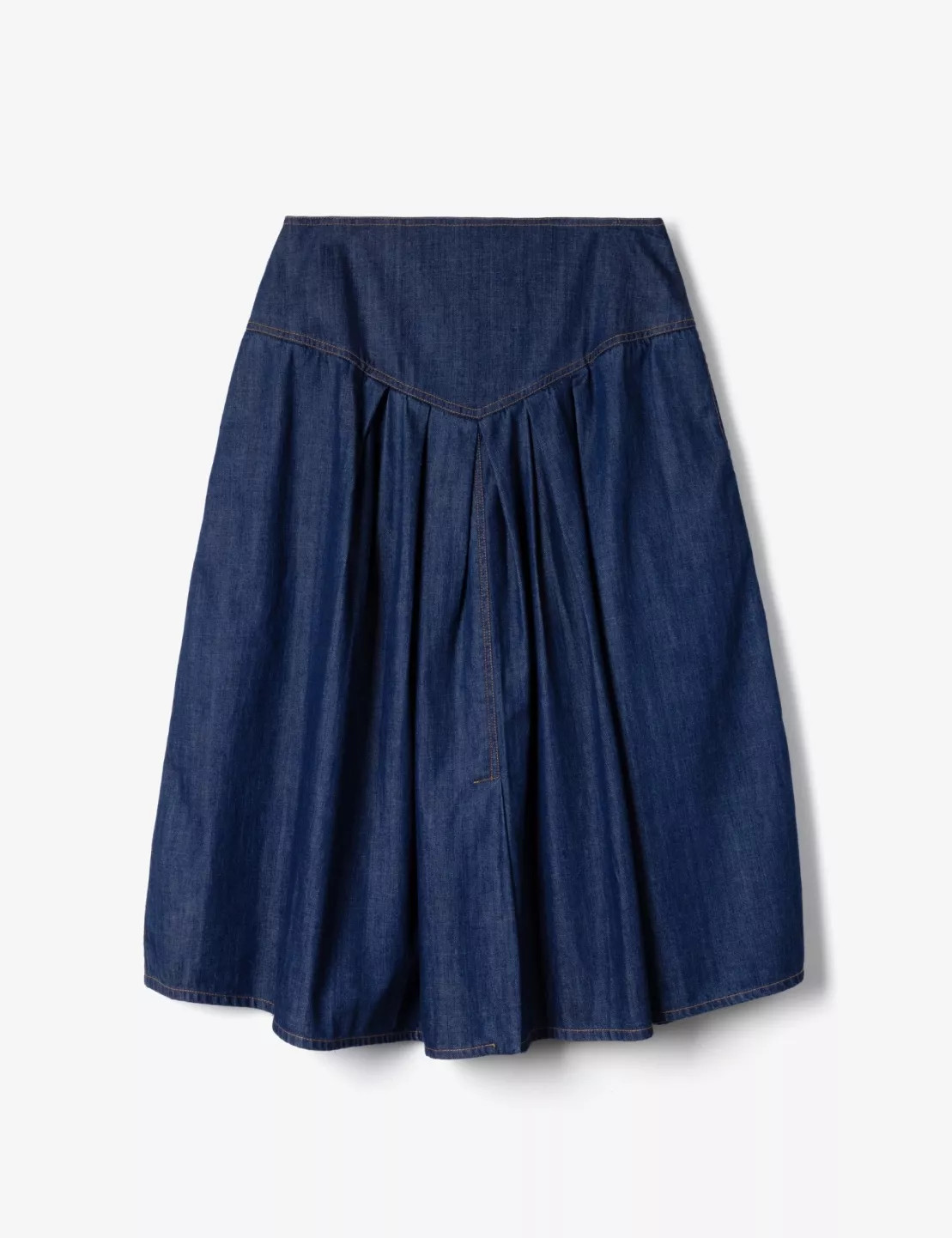 Lancaster Denim Skirt - Indigo | Penelope Chilvers