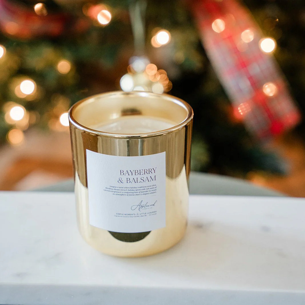 BAYBERRY & BALSAM | Luxury Home Fragrance | Applewood Candle Co.