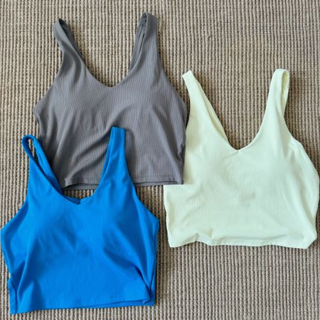 Grab these before they sell out! Lululemon’s align tank look for less! I personally like this fit better because it offers more coverage! Medium support, TTS 

#LTKfindsunder50 #LTKfitness #LTKsalealert