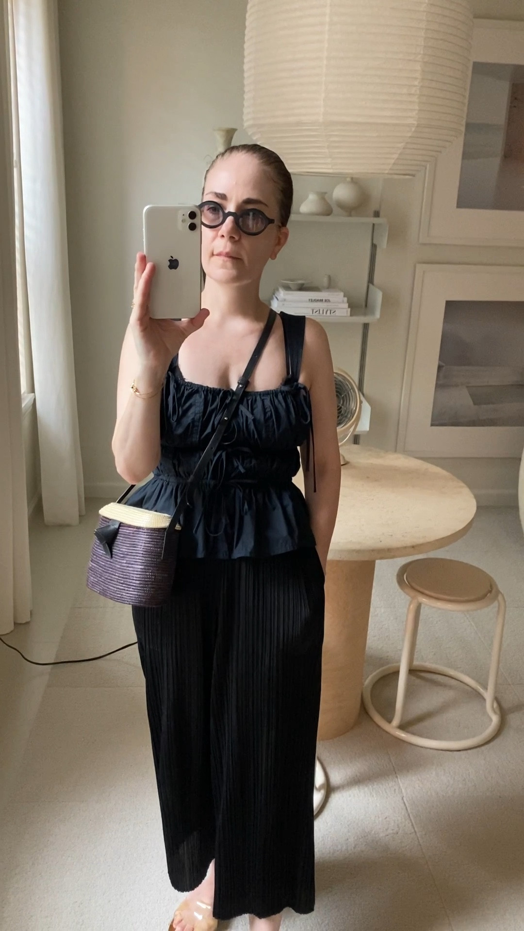 favorite simple summer outfit.

these pleats please pants are one size fits all. they're comfortable, they don't wrinkle, i can wear them year round and hand wash easily. they can get dressed up or down.


#LTKstyletip