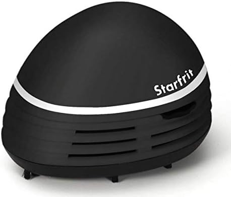 Starfrit Handheld Table Vacuum Cleaner (Black with White Stripe) | Removes Crumbs & Dirt from The... | Amazon (US)