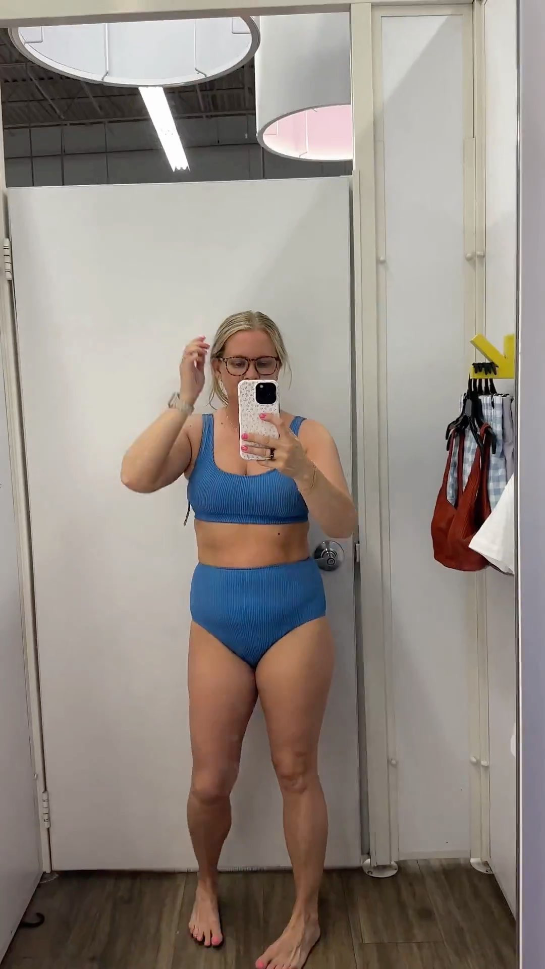 Trying on new items at Old Navy for Summer Fashion
Plus almost every item is 50% off for a few more days! 

 #LTKSeasonal #LTKOver40 #LTKSaleAlert