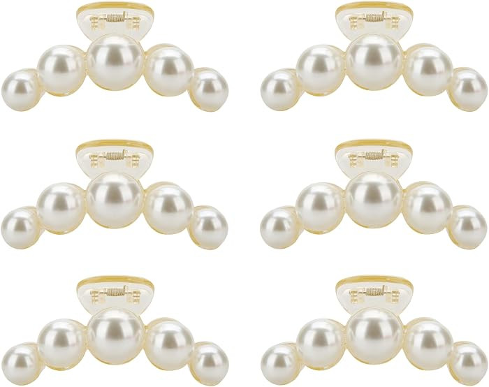 8pcs Bridesmaid Proposal Gifts 4.1 Inch Square Set of 8 Bachelorette Hair Claw Clips ideas Bridal... | Amazon (US)