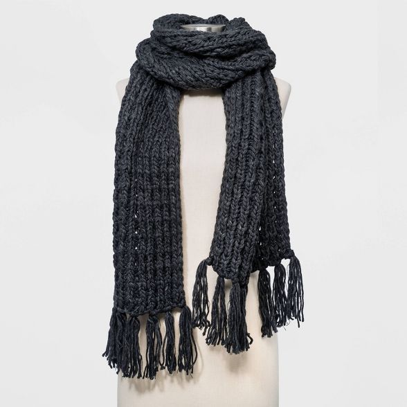 Women's Hand Knit Scarf - Universal Thread™ | Target