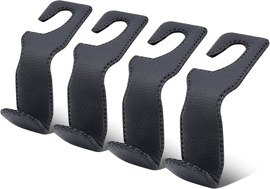 EldHus Car Hooks for Purses and Bags, 4 Pack Car Purse Holder Seat Hook for Grocery Bag Handbag M... | Amazon (CA)