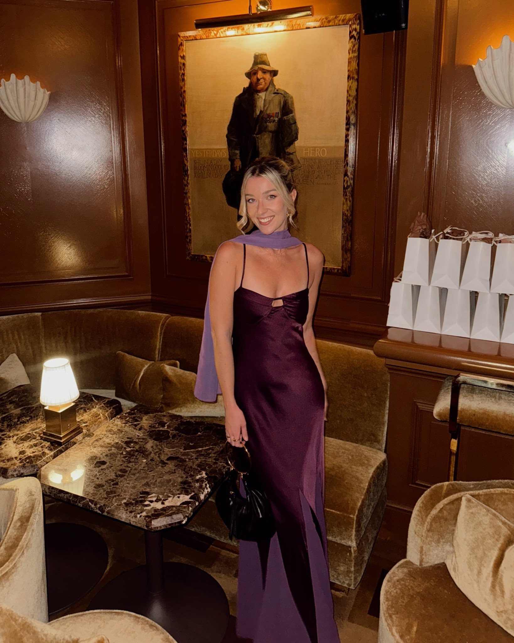 Black tie dress 💜

#LTKdresses #LTKpartywear #LTKwedding