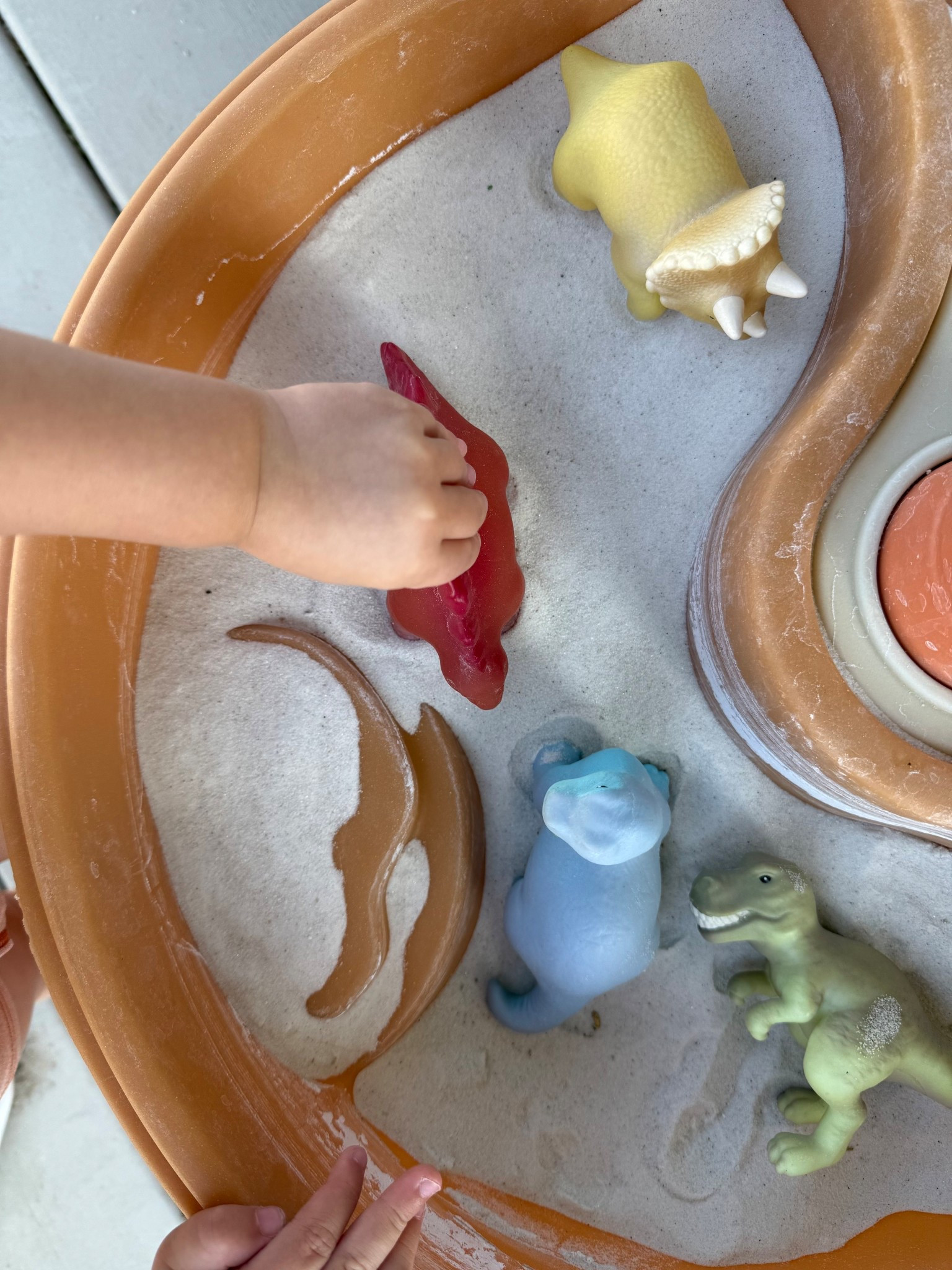 Dinosaur themed Sand and Water table 

#LTKHome #LTKFamily #LTKBaby