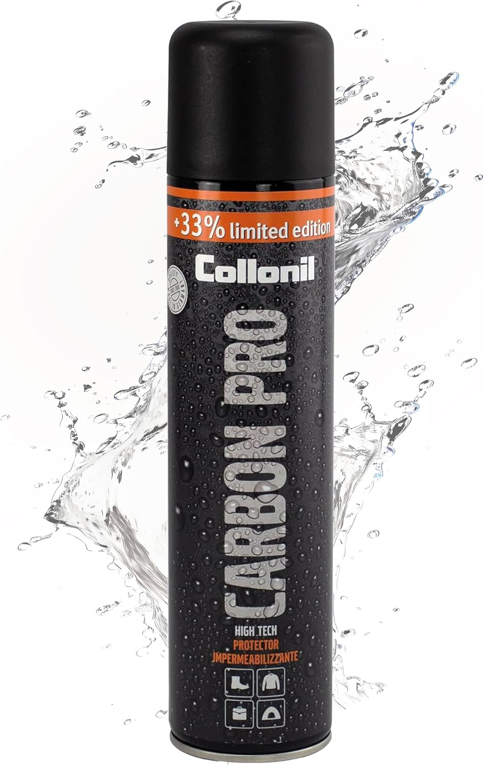 Collonil Carbon Pro XL – Universal Shoe Protector Spray 13.5 fl oz – Waterproof & Stain-Resistant – PFAS-Free Suede Protector for Shoes, Boots, Backpacks, Jackets & Tents – Made in Germany | Amazon (US)