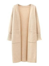 'Ashley' Pocket Front Long Cardigan (4 Colors) | Goodnight Macaroon