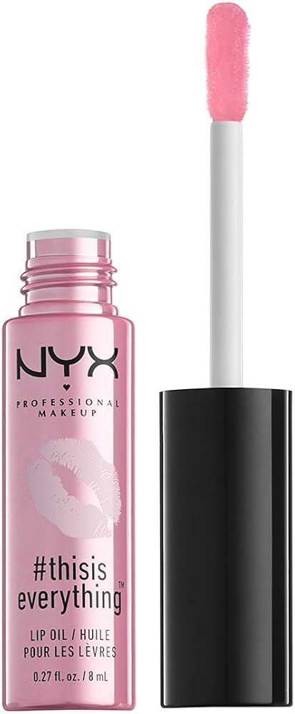 NYX PROFESSIONAL MAKEUP #THISISEVERYTHING Lip Oil, Lip Gloss - Sheer | Amazon (US)