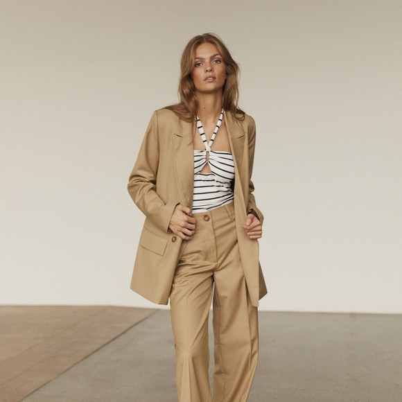 🆕 Sofie Schnoor Camel Blazer | Poshmark