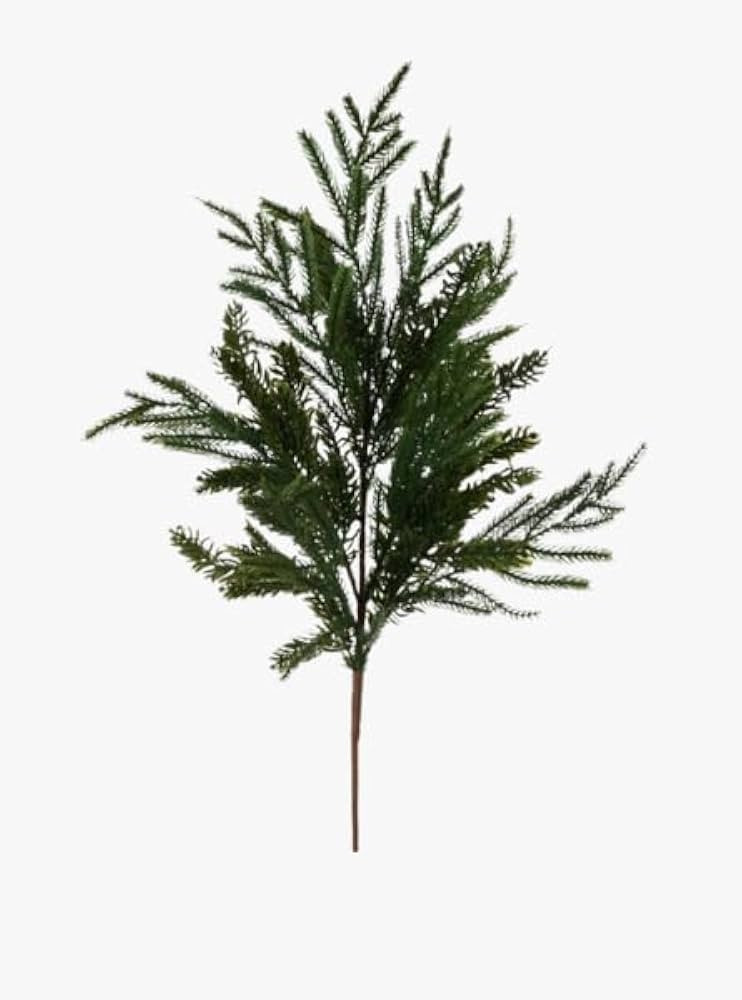 Pine and Noble Fir Spray, Artificial Greenery Stem with Realistic Pine and Fir Branches, Availabl... | Amazon (US)