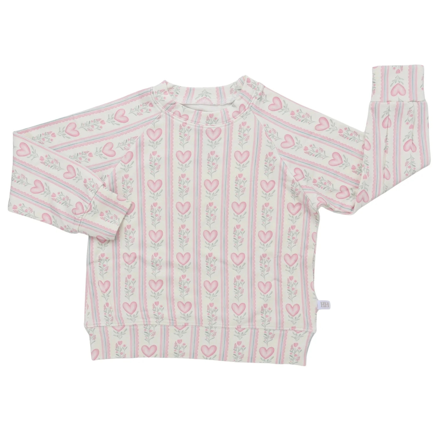 Floral Heart Crew Neck | Hamner Hill