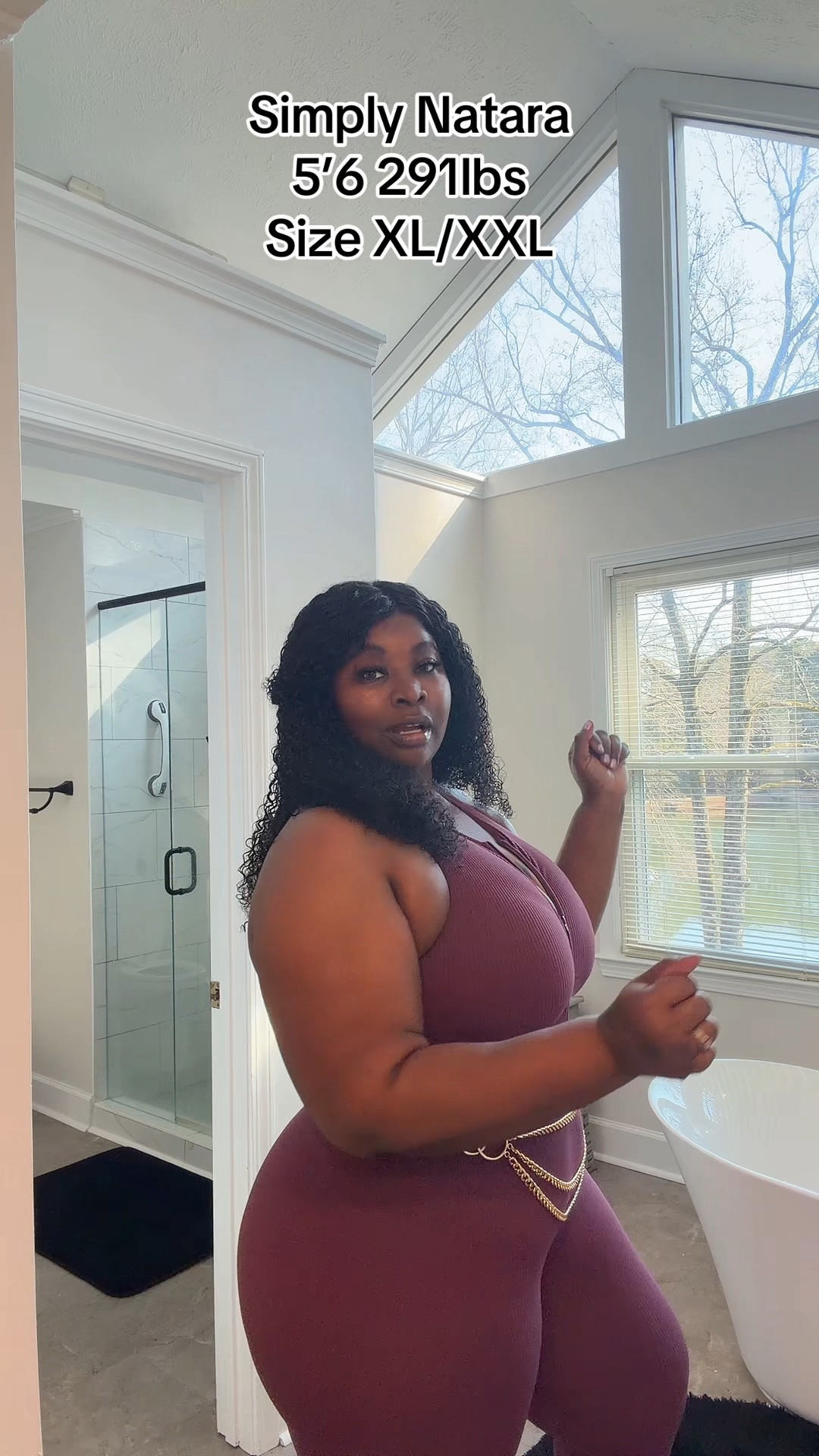 She understood the assignment… and then raised the bar. 😮‍🔥
This ribbed jumpsuit from She’s Waisted is SNATCHING, smoothing, hugging every curve in the right places and giving grown-woman confidence all day long.

No rolling. No see-through. Just stretch, support, and BIG plus-size energy.
I’m 5’6, 291 lbs wearing XL/XXL — and BABYYYY it understood my body 😌✨

If you’re outside this season, inside this season, or just trying to feel fine doing everyday life… THIS is the one. #plussizefriendly   #plussizejumpsuit  #tummycontrol #ShesWaisted
#PlusSizeFashion
#PlusSizeJumpsuit
#CurvyConfidence
#ThickGirlStyle
#PlusSizeOOTD
#BodyConfidence
#CurveFriendly
#SnatchedButComfy
#BigGirlStyle 

#LTKPlusSize #LTKOver40 #LTKActive
