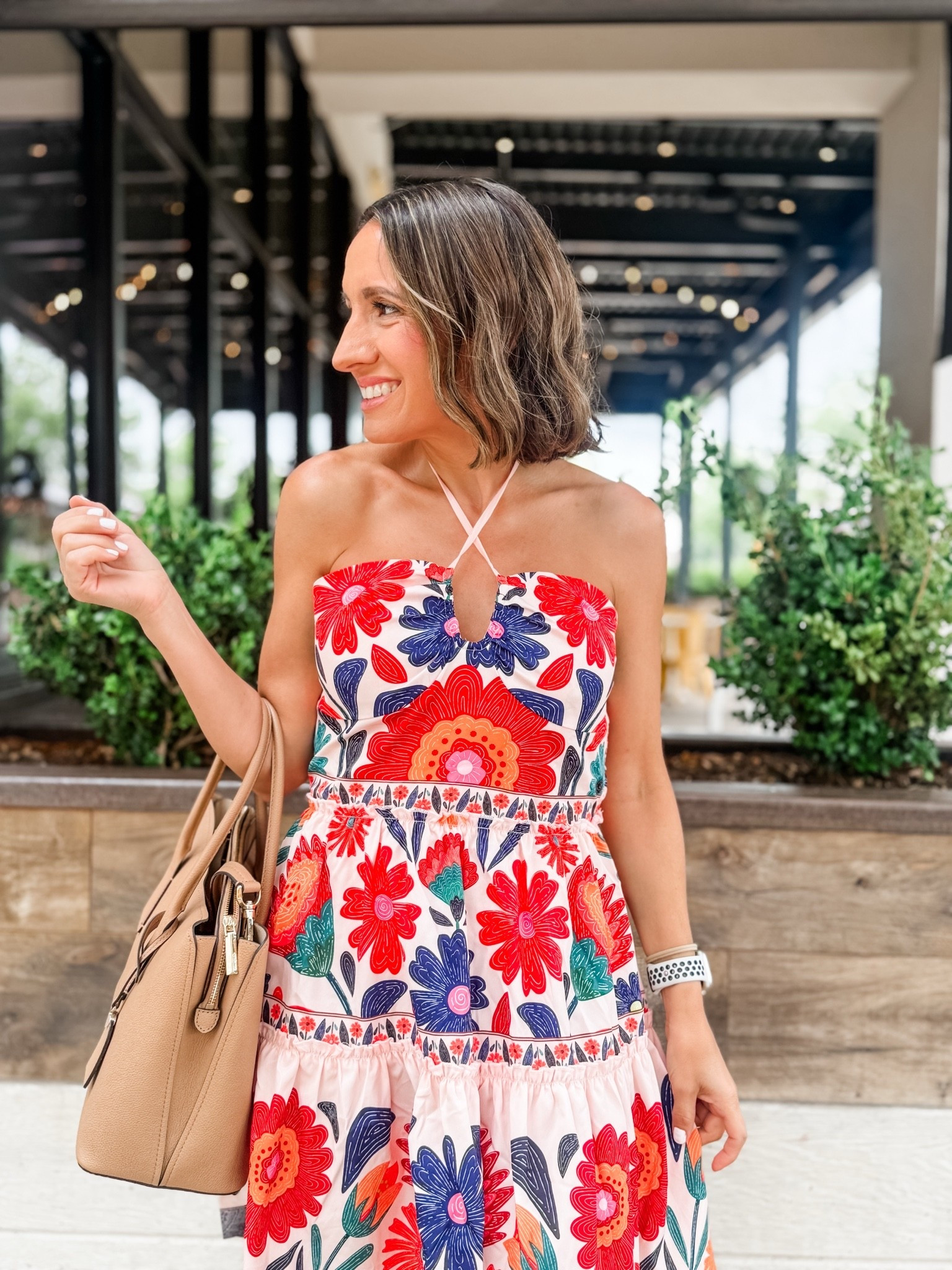 Pretty floral summer dress that won’t overwhelm my petite friends frames. If you know you know. Dress runs to size. I’m wearing a small. 
Amazon fashion find. 
Petite friendly dress 
Petite friendly outfit 
Petite style

#LTKOver40 #LTKPetite #LTKWedding