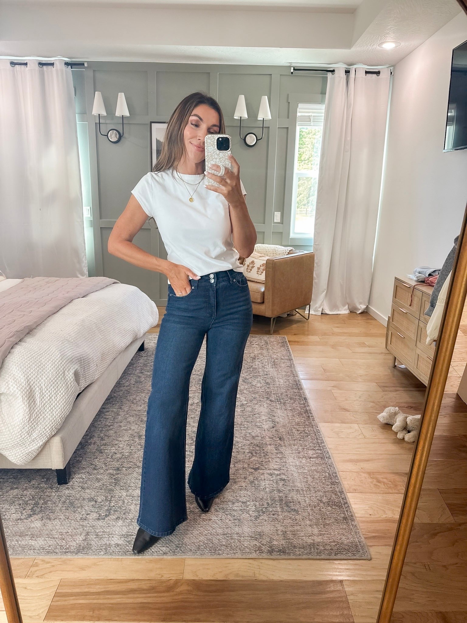 You will never believe the price on these jeans! They are such a beautiful blue and fit like a dream! AND… from Walmart!!!


#LTKWorkwear #LTKFindsUnder50 #LTKSaleAlert