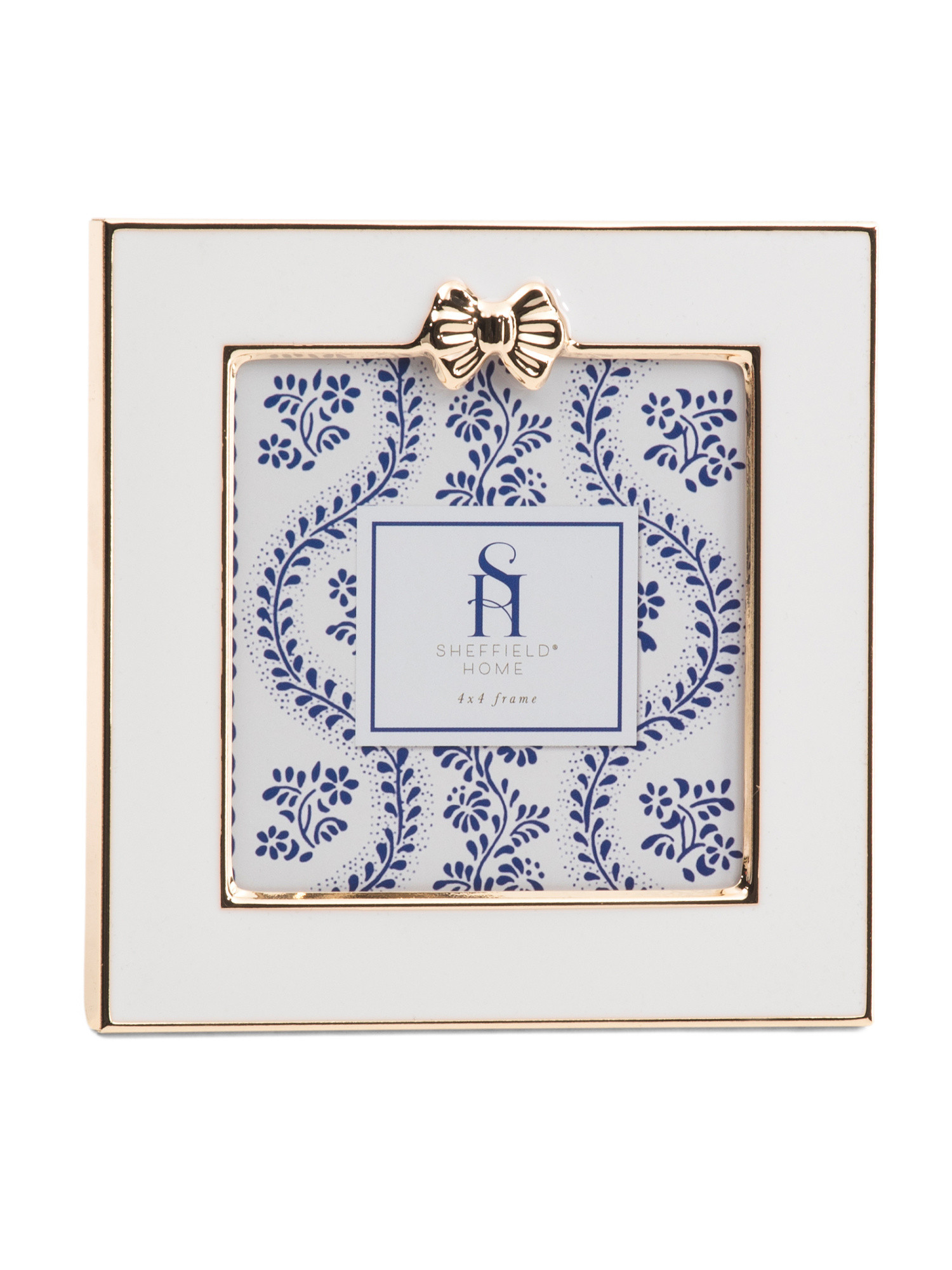 4x4 Bow Embossed Frame | TJ Maxx