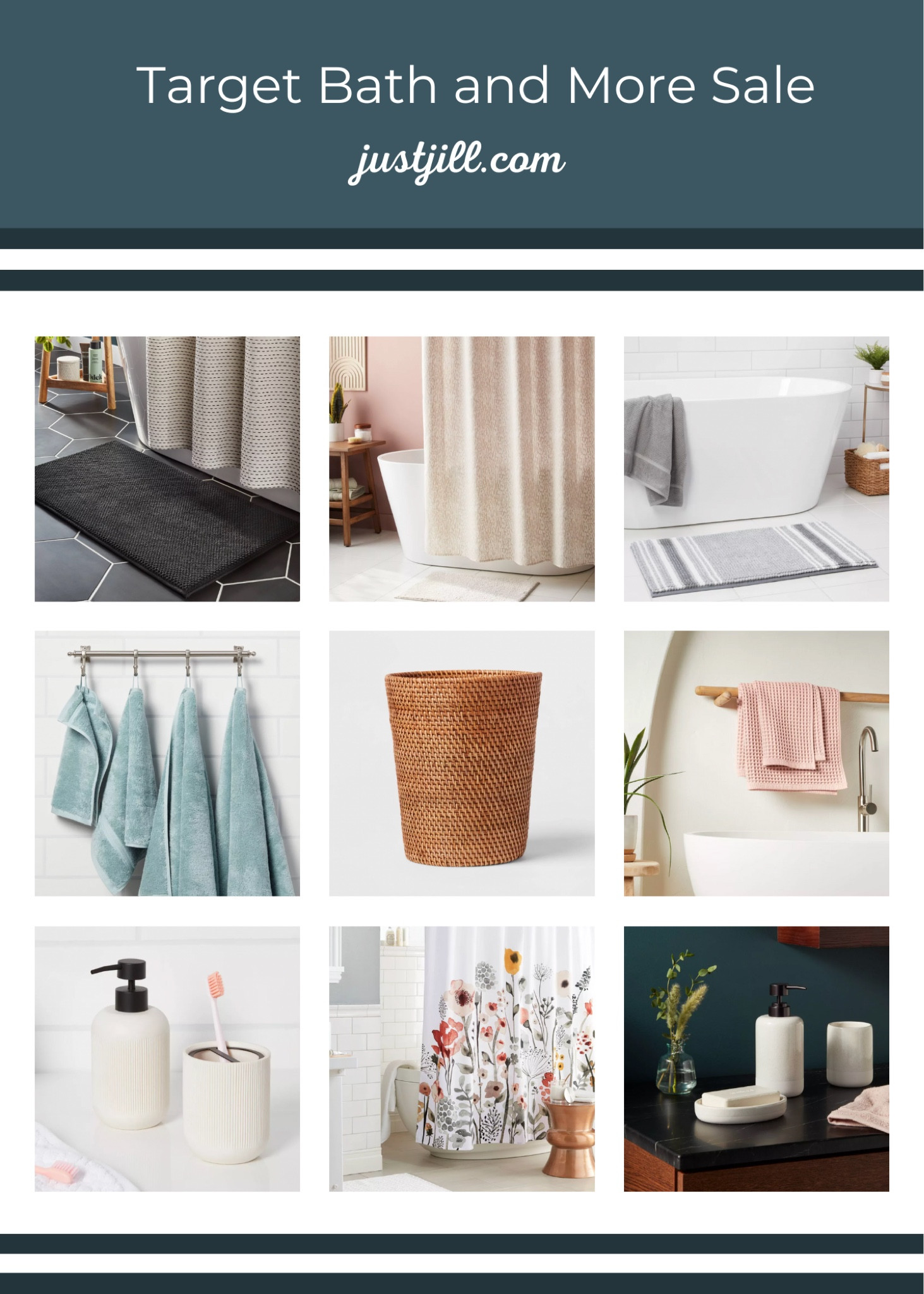 Target is having a 30%-Off sale on everything you need to upgrade your home bathroom!

#LTKsalealert #LTKhome #LTKfindsunder50